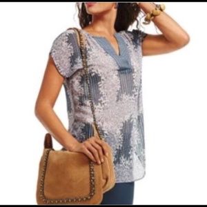 CAbi Placket Front Top Style 278 size M